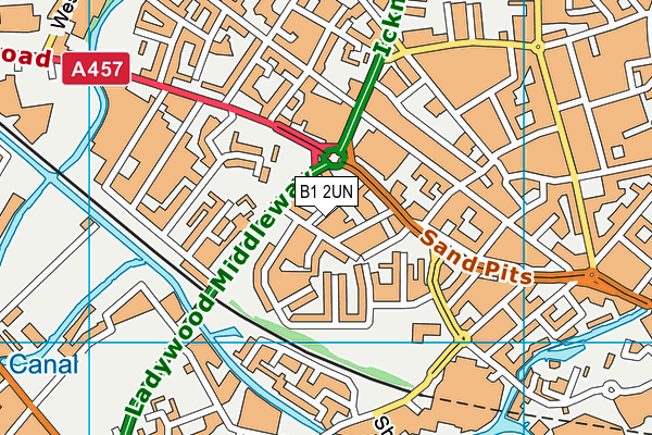 B1 2UN map - OS VectorMap District (Ordnance Survey) B1 2UN map - OS VectorMap District (Ordnance Survey)