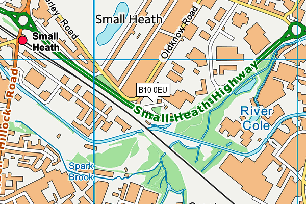 B10 0EU map - OS VectorMap District (Ordnance Survey) B10 0EU map - OS VectorMap District (Ordnance Survey)