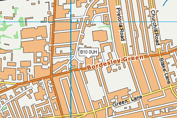 B10 0UH map - OS VectorMap District (Ordnance Survey) B10 0UH map - OS VectorMap District (Ordnance Survey)