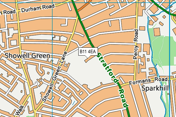 B11 4EA map - OS VectorMap District (Ordnance Survey) B11 4EA map - OS VectorMap District (Ordnance Survey)