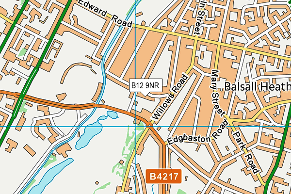 B12 9NR map - OS VectorMap District (Ordnance Survey) B12 9NR map - OS VectorMap District (Ordnance Survey)