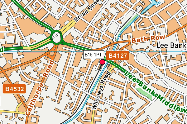 B15 1PT map - OS VectorMap District (Ordnance Survey) B15 1PT map - OS VectorMap District (Ordnance Survey)