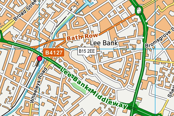 B15 2EE map - OS VectorMap District (Ordnance Survey) B15 2EE map - OS VectorMap District (Ordnance Survey)