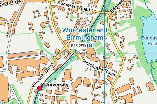 B15 2SD map - OS VectorMap District (Ordnance Survey) B15 2SD map - OS VectorMap District (Ordnance Survey)