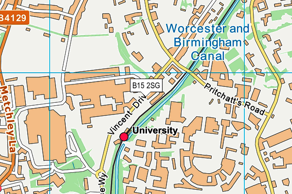 B15 2SG map - OS VectorMap District (Ordnance Survey) B15 2SG map - OS VectorMap District (Ordnance Survey)