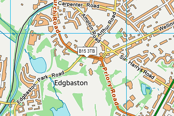 B15 3TB map - OS VectorMap District (Ordnance Survey) B15 3TB map - OS VectorMap District (Ordnance Survey)
