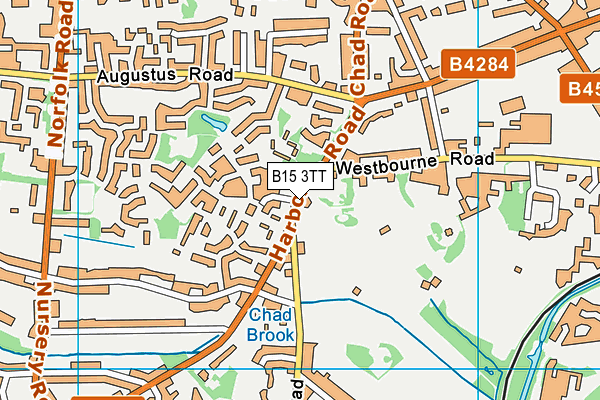 B15 3TT map - OS VectorMap District (Ordnance Survey) B15 3TT map - OS VectorMap District (Ordnance Survey)