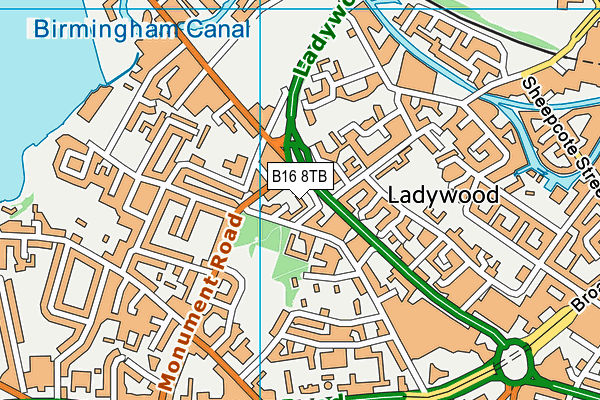 B16 8TB map - OS VectorMap District (Ordnance Survey) B16 8TB map - OS VectorMap District (Ordnance Survey)