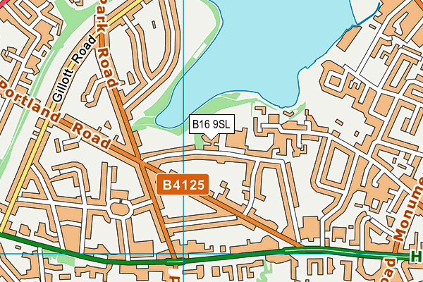 B16 9SL map - OS VectorMap District (Ordnance Survey) B16 9SL map - OS VectorMap District (Ordnance Survey)