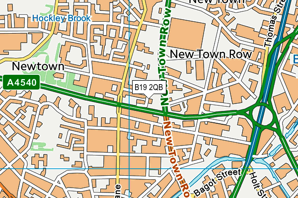 B19 2QB map - OS VectorMap District (Ordnance Survey) B19 2QB map - OS VectorMap District (Ordnance Survey)