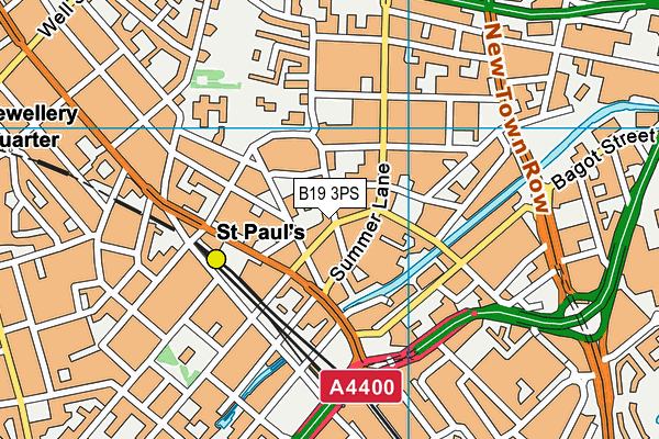 B19 3PS map - OS VectorMap District (Ordnance Survey) B19 3PS map - OS VectorMap District (Ordnance Survey)