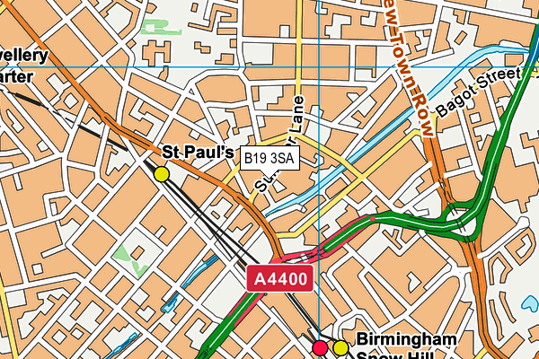B19 3SA map - OS VectorMap District (Ordnance Survey) B19 3SA map - OS VectorMap District (Ordnance Survey)