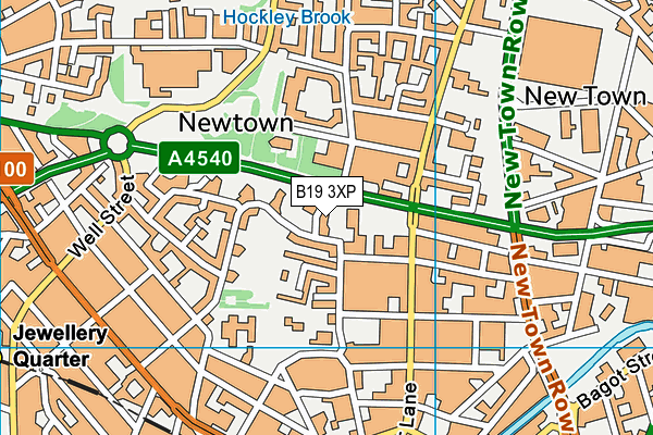 B19 3XP map - OS VectorMap District (Ordnance Survey) B19 3XP map - OS VectorMap District (Ordnance Survey)