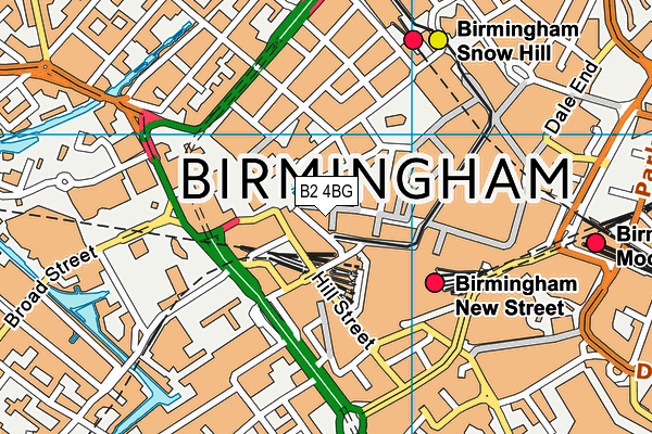 B2 4BG map - OS VectorMap District (Ordnance Survey) B2 4BG map - OS VectorMap District (Ordnance Survey)