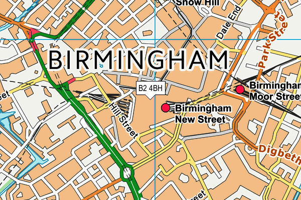 B2 4BH map - OS VectorMap District (Ordnance Survey) B2 4BH map - OS VectorMap District (Ordnance Survey)