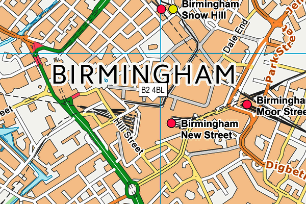 B2 4BL map - OS VectorMap District (Ordnance Survey) B2 4BL map - OS VectorMap District (Ordnance Survey)