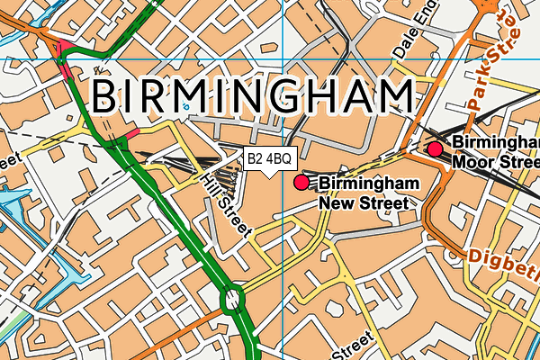 B2 4BQ map - OS VectorMap District (Ordnance Survey) B2 4BQ map - OS VectorMap District (Ordnance Survey)