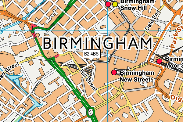 B2 4BS map - OS VectorMap District (Ordnance Survey) B2 4BS map - OS VectorMap District (Ordnance Survey)