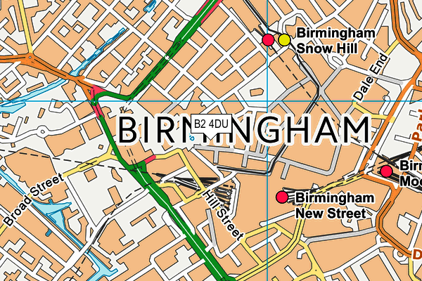 B2 4DU map - OS VectorMap District (Ordnance Survey) B2 4DU map - OS VectorMap District (Ordnance Survey)