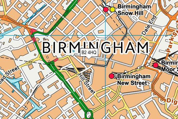 B2 4HQ map - OS VectorMap District (Ordnance Survey) B2 4HQ map - OS VectorMap District (Ordnance Survey)