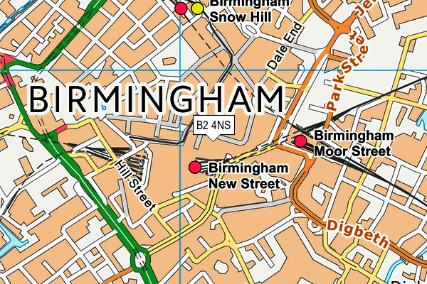 B2 4NS map - OS VectorMap District (Ordnance Survey) B2 4NS map - OS VectorMap District (Ordnance Survey)
