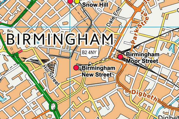 B2 4NY map - OS VectorMap District (Ordnance Survey) B2 4NY map - OS VectorMap District (Ordnance Survey)