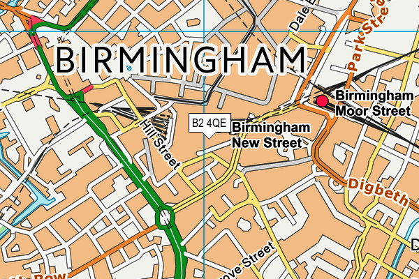 B2 4QE map - OS VectorMap District (Ordnance Survey) B2 4QE map - OS VectorMap District (Ordnance Survey)