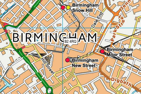 B2 4RQ map - OS VectorMap District (Ordnance Survey) B2 4RQ map - OS VectorMap District (Ordnance Survey)