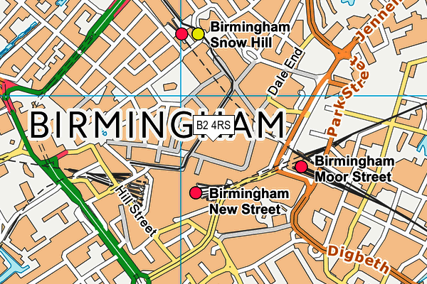 B2 4RS map - OS VectorMap District (Ordnance Survey) B2 4RS map - OS VectorMap District (Ordnance Survey)