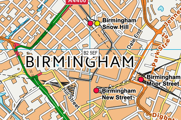 B2 5EF map - OS VectorMap District (Ordnance Survey) B2 5EF map - OS VectorMap District (Ordnance Survey)