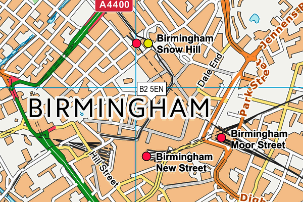 B2 5EN map - OS VectorMap District (Ordnance Survey) B2 5EN map - OS VectorMap District (Ordnance Survey)