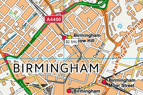 B2 5HU map - OS VectorMap District (Ordnance Survey) B2 5HU map - OS VectorMap District (Ordnance Survey)