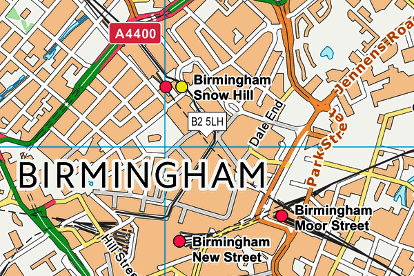 B2 5LH map - OS VectorMap District (Ordnance Survey) B2 5LH map - OS VectorMap District (Ordnance Survey)
