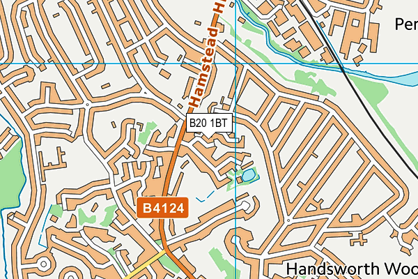 B20 1BT map - OS VectorMap District (Ordnance Survey) B20 1BT map - OS VectorMap District (Ordnance Survey)