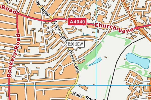 B20 2EW map - OS VectorMap District (Ordnance Survey) B20 2EW map - OS VectorMap District (Ordnance Survey)