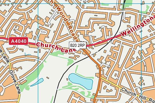 B20 2RP map - OS VectorMap District (Ordnance Survey) B20 2RP map - OS VectorMap District (Ordnance Survey)