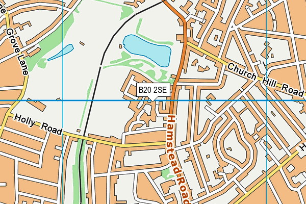 B20 2SE map - OS VectorMap District (Ordnance Survey) B20 2SE map - OS VectorMap District (Ordnance Survey)