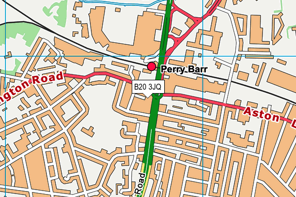 B20 3JQ map - OS VectorMap District (Ordnance Survey) B20 3JQ map - OS VectorMap District (Ordnance Survey)