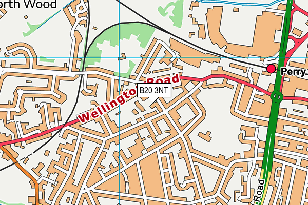 B20 3NT map - OS VectorMap District (Ordnance Survey) B20 3NT map - OS VectorMap District (Ordnance Survey)