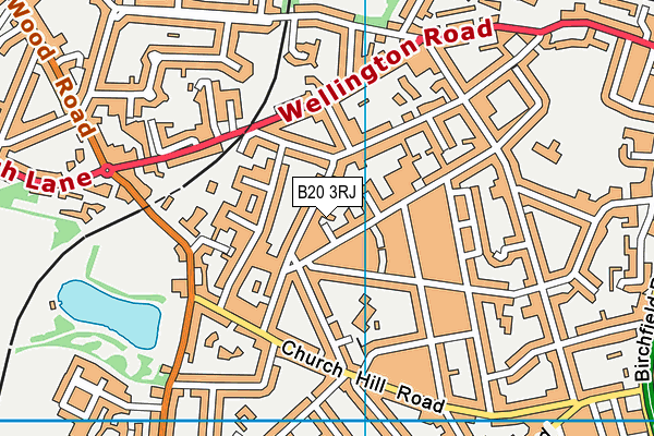 B20 3RJ map - OS VectorMap District (Ordnance Survey) B20 3RJ map - OS VectorMap District (Ordnance Survey)