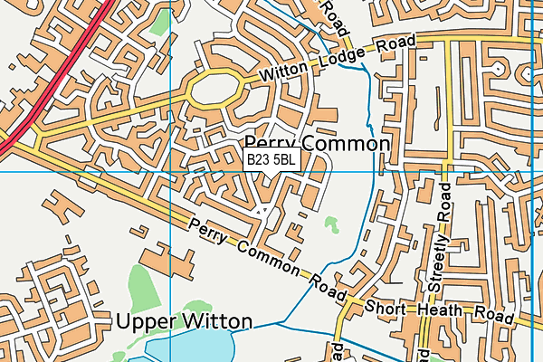 B23 5BL map - OS VectorMap District (Ordnance Survey) B23 5BL map - OS VectorMap District (Ordnance Survey)
