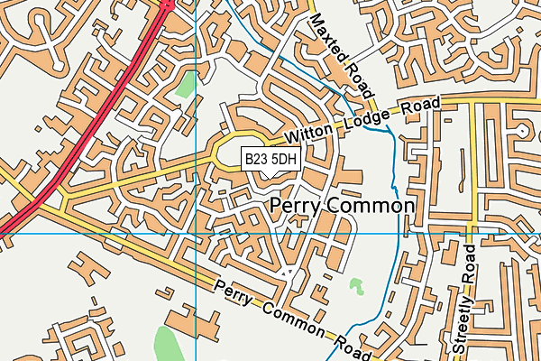B23 5DH map - OS VectorMap District (Ordnance Survey) B23 5DH map - OS VectorMap District (Ordnance Survey)