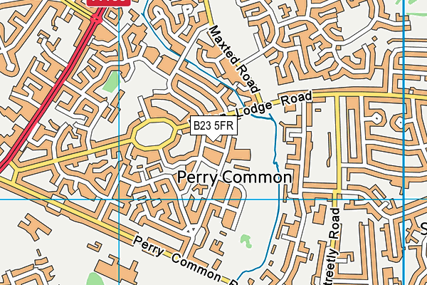 B23 5FR map - OS VectorMap District (Ordnance Survey) B23 5FR map - OS VectorMap District (Ordnance Survey)