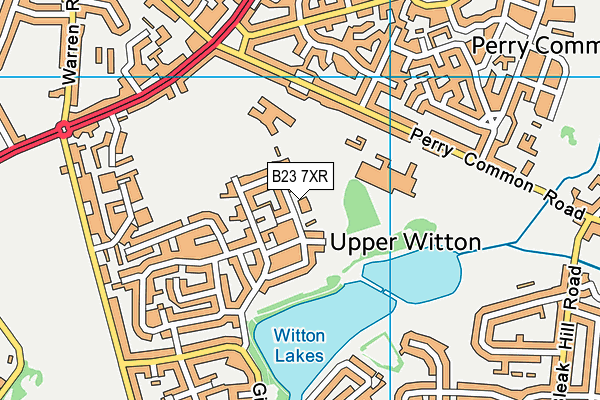 B23 7XR map - OS VectorMap District (Ordnance Survey) B23 7XR map - OS VectorMap District (Ordnance Survey)