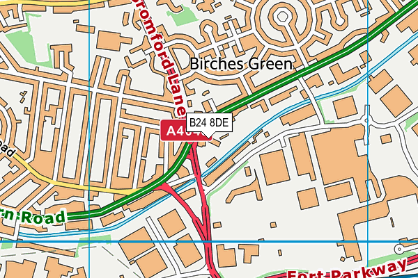 B24 8DE map - OS VectorMap District (Ordnance Survey) B24 8DE map - OS VectorMap District (Ordnance Survey)