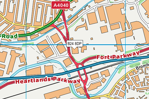 B24 8DP map - OS VectorMap District (Ordnance Survey) B24 8DP map - OS VectorMap District (Ordnance Survey)