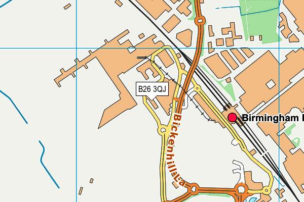 B26 3QJ map - OS VectorMap District (Ordnance Survey) B26 3QJ map - OS VectorMap District (Ordnance Survey)