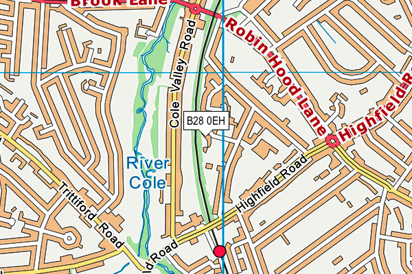 B28 0EH map - OS VectorMap District (Ordnance Survey) B28 0EH map - OS VectorMap District (Ordnance Survey)