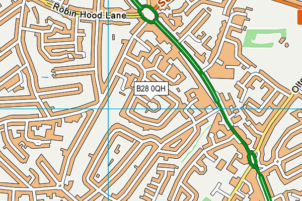 B28 0QH map - OS VectorMap District (Ordnance Survey) B28 0QH map - OS VectorMap District (Ordnance Survey)