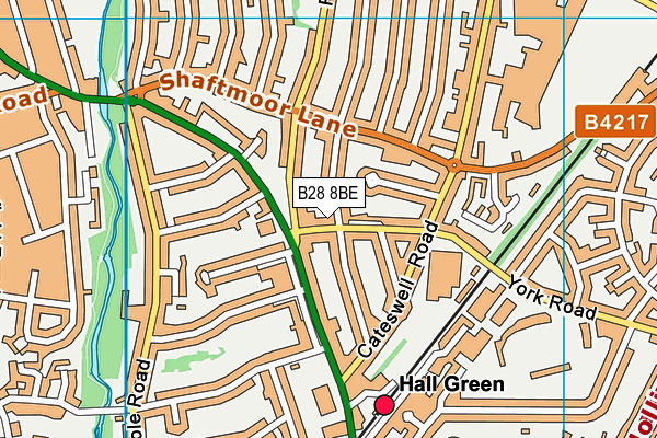 B28 8BE map - OS VectorMap District (Ordnance Survey) B28 8BE map - OS VectorMap District (Ordnance Survey)